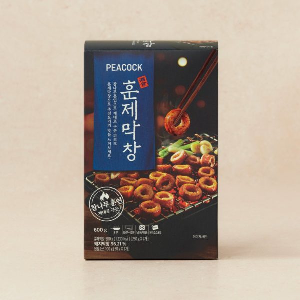 韓國食品-[Peacock] Smoked Pork Intestines 600g