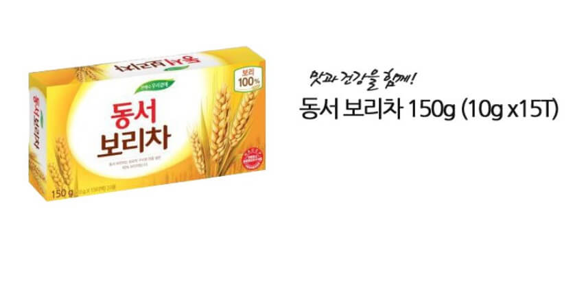 韓國食品-[東西] 大麥茶 10g*15包
