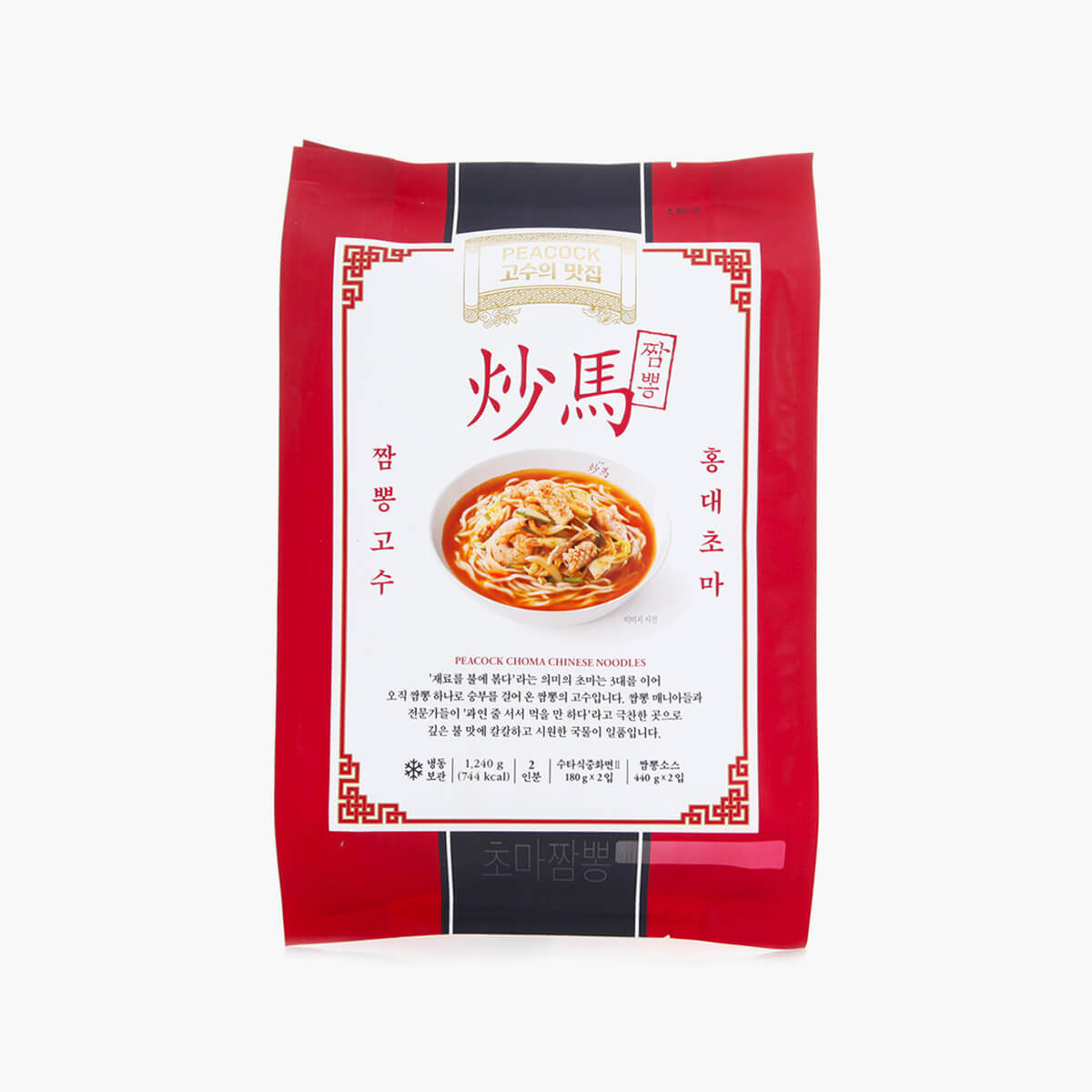 韓國食品-[Peacock] Choma Chinese noodles 1240g