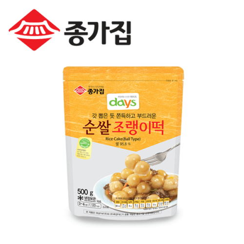 韓國食品-[Chongga] Rice Cake[Ball Type] 500g