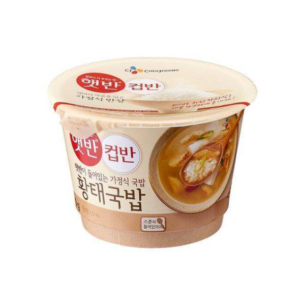 韓國食品-[CJ] Cup Rice[Pollack Soup] 170g