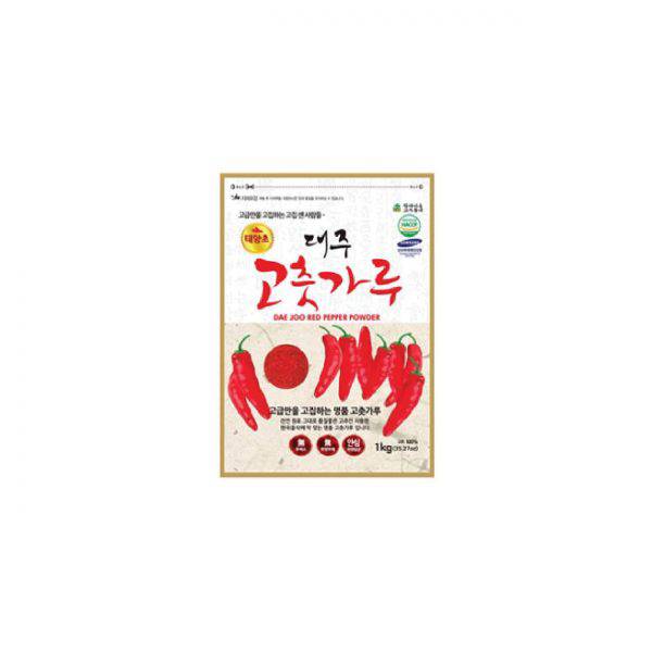 韓國食品-[Daejoo] Red Chilli Powder[Thick] 1kg