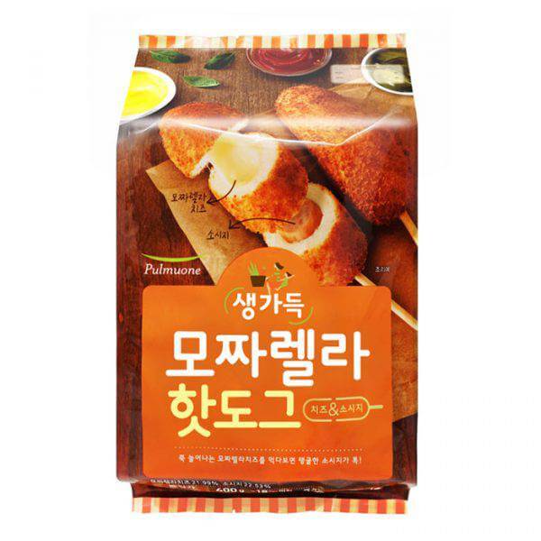 韓國食品-[圃木園] 芝士炸熱狗 400g (no. 7 & 22)