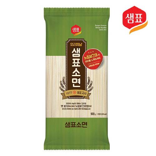 韓國食品-[Sempio] Plain Noodle 900g