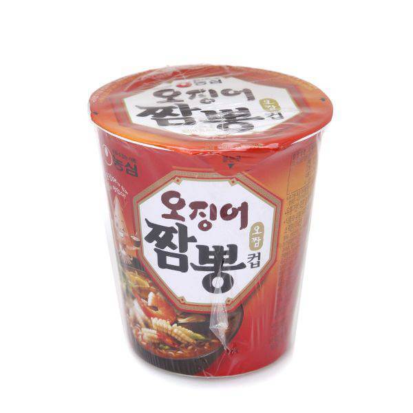 韓國食品-[농심] 오징어짬뽕컵 67g