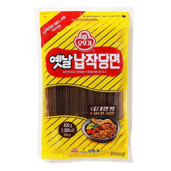 韓國食品-[오뚜기] 옛날납작당면 400g