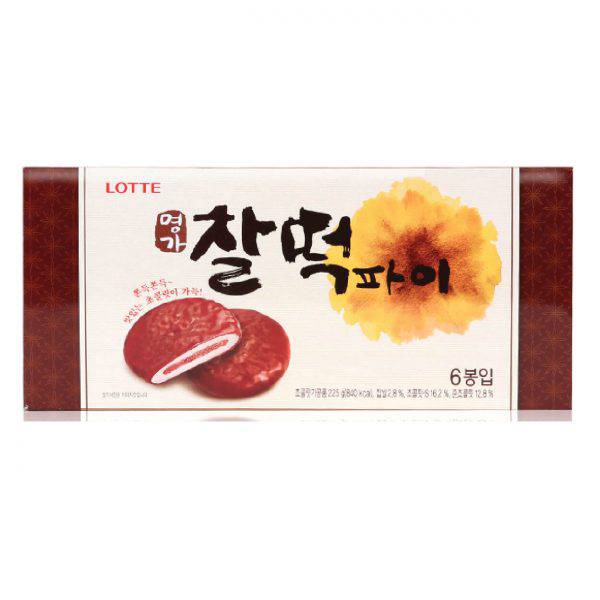 韓國食品-[Lotte] Myunga Rice Cake Pie 210g(6p)