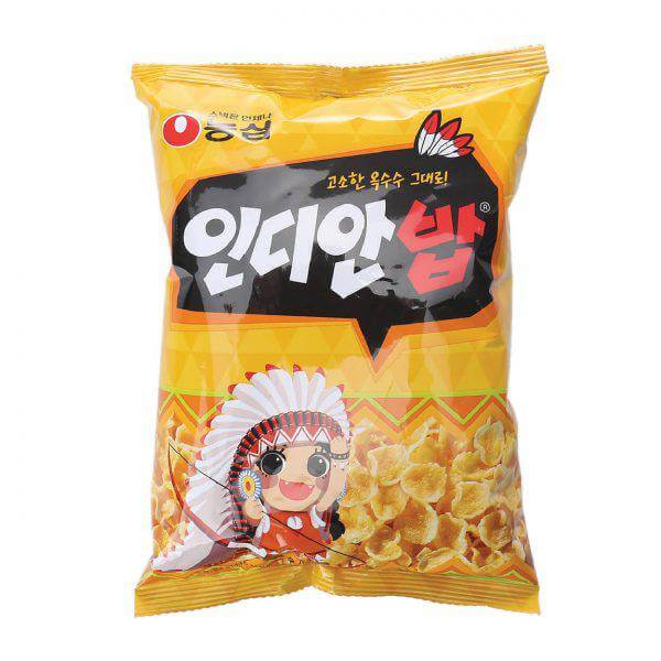 韓國食品-[농심] 인디안밥 83g