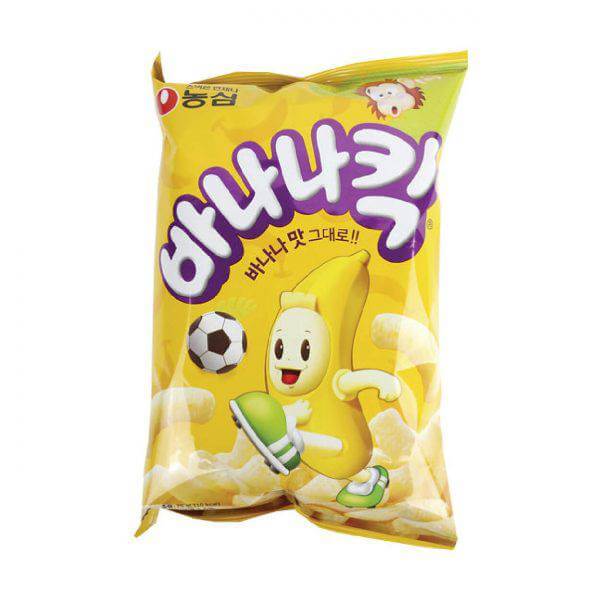 韓國食品-[농심] 바나나킥 75g