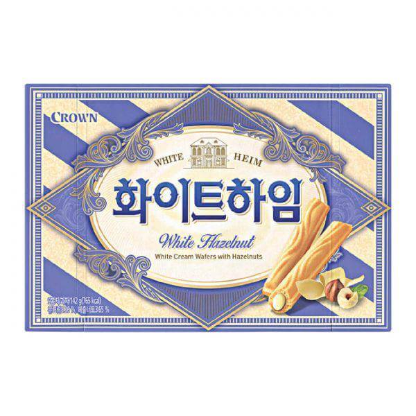 韓國食品-[Crown] White Heim 142g
