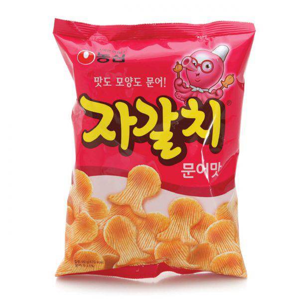 韓國食品-[농심] 자갈치 90g