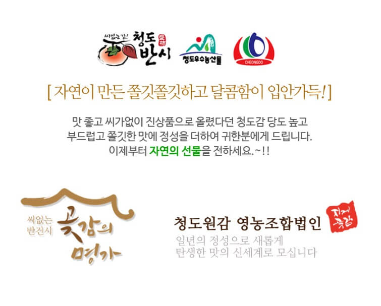 韓國食品-半乾柿子禮盒套裝 65g*24ea